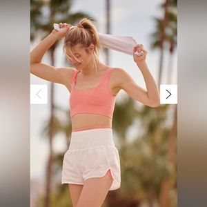 Free People Movement The Way Home Shorts Optic White